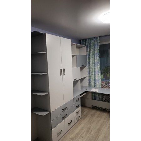 Стеллаж со столом, Bambini Letto