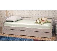 Кровать детская массив с ящиками