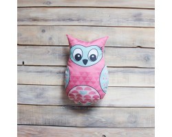 Игрушка-подушка Pink Owl