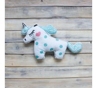 Игрушка-подушка Unicorn Бирюзовая