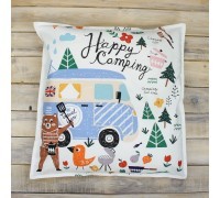 Декоративная подушка Happy Camping