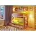 Двухъярусная кровать Легенда 10.3 с полками	, Легенда