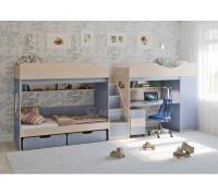 Трехъярусная кровать Легенда 10.6	