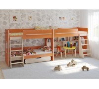 Трехъярусная кровать Легенда 25.3	