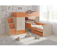 Двухъярусная кровать Легенда 3.12