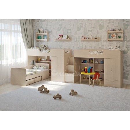 Трехъярусная кровать Легенда 3.15	, Легенда