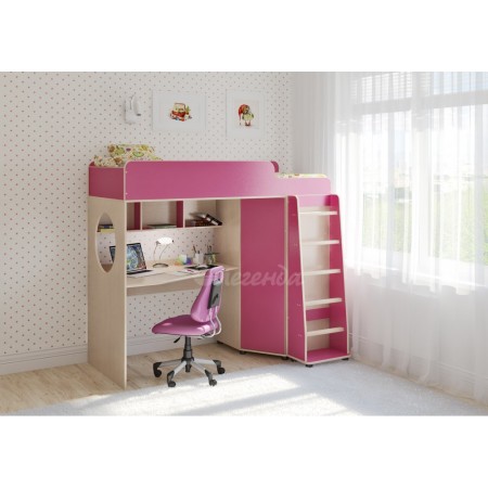 Кровать чердак Легенда 4.1 (1800x800)	, Легенда