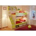 Двухъярусная кровать Легенда 7.3 с полками, Легенда