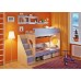 Двухъярусная кровать Легенда 7.3 с полками, Легенда