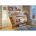 Двухъярусная кровать Легенда 7.3 с полками, Легенда
