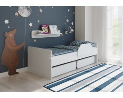 Детская кровать Легенда 27.1 белая