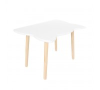 Детский стол Котик белый