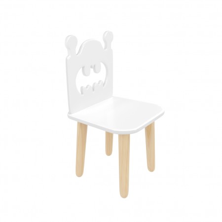 Детский стул Бэтмен белый, Bambini Letto