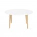 Детский стол Овальный белый, Bambini Letto