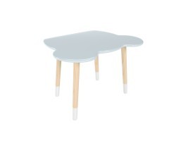 Детский стол Мишка голубой, с носочками