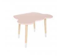 Детский стол Мишка розовый, с носочками