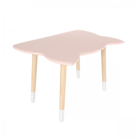Детский стол Котик розовый, с носочками, Bambini Letto