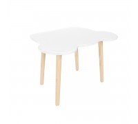 Детский стол Мишка белый