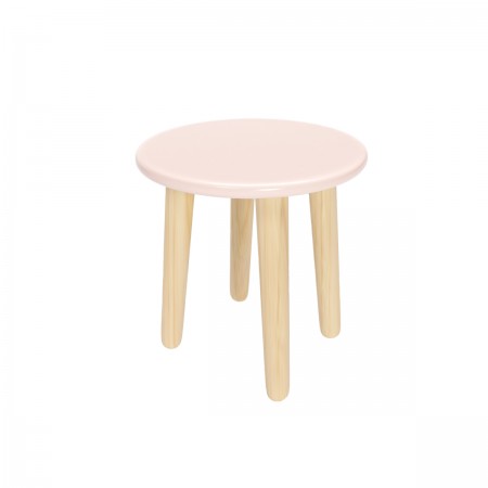 Детский табурет Круглый розовый, Bambini Letto