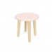 Детский табурет Круглый розовый, Bambini Letto