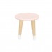 Детский табурет Круглый розовый, с носочками, Bambini Letto