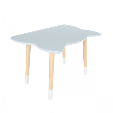 Детский стол Котик голубой, с носочками, Bambini Letto