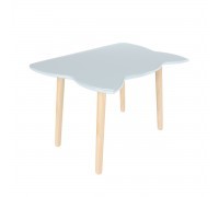 Детский стол Котик голубой