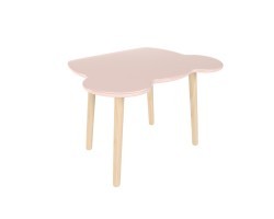 Детский стол Мишка розовый
