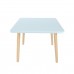 Детский стол Квадратный голубой, Bambini Letto