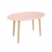 Детский стол Овальный розовый, Bambini Letto