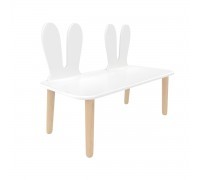 Детская скамейка Уши зайца белая