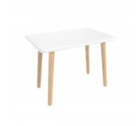 Детский стол Прямоугольный белый