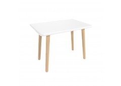 Детский стол Прямоугольный белый