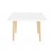 Детский стол Прямоугольный белый, Bambini Letto