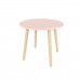 Детский стол Круглый розовый, Bambini Letto