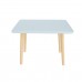 Детский стол Прямоугольный голубой, Bambini Letto