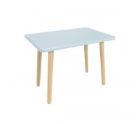 Детский стол Прямоугольный голубой