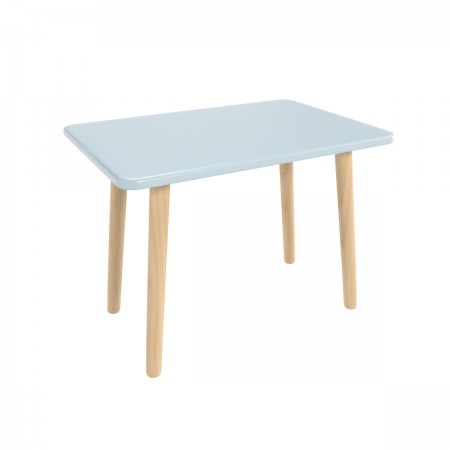 Детский стол Прямоугольный голубой, Bambini Letto