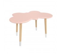 Детский стол Бабочка розовый, с носочками