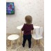 Детский стул Уши зайца белый, Bambini Letto