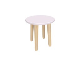 Детский табурет Круглый нежная лаванда