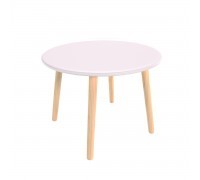 Детский стол Круглый 60 см нежная лаванда
