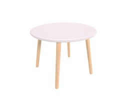 Детский стол Круглый 60 см нежная лаванда