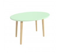Детский стол Овальный мятная прохлада