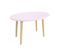 Детский стол Овальный нежная лаванда