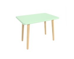 Детский стол Прямоугольный мятная прохлада