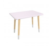 Детский стол Прямоугольный нежная лаванда, с носочками