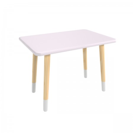 Детский стол Прямоугольный нежная лаванда, с носочками, Bambini Letto