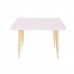 Детский стол Прямоугольный нежная лаванда, с носочками, Bambini Letto