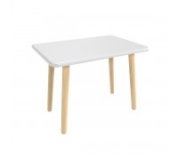 Детский стол Прямоугольный серый перламутр